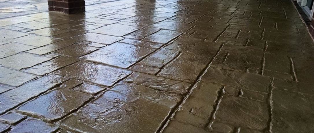 Stamped Concrete Clear Sealer