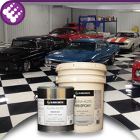 Pigmented Epoxy WB - Colored Water Based Concrete Epoxy High Performance DuraKote