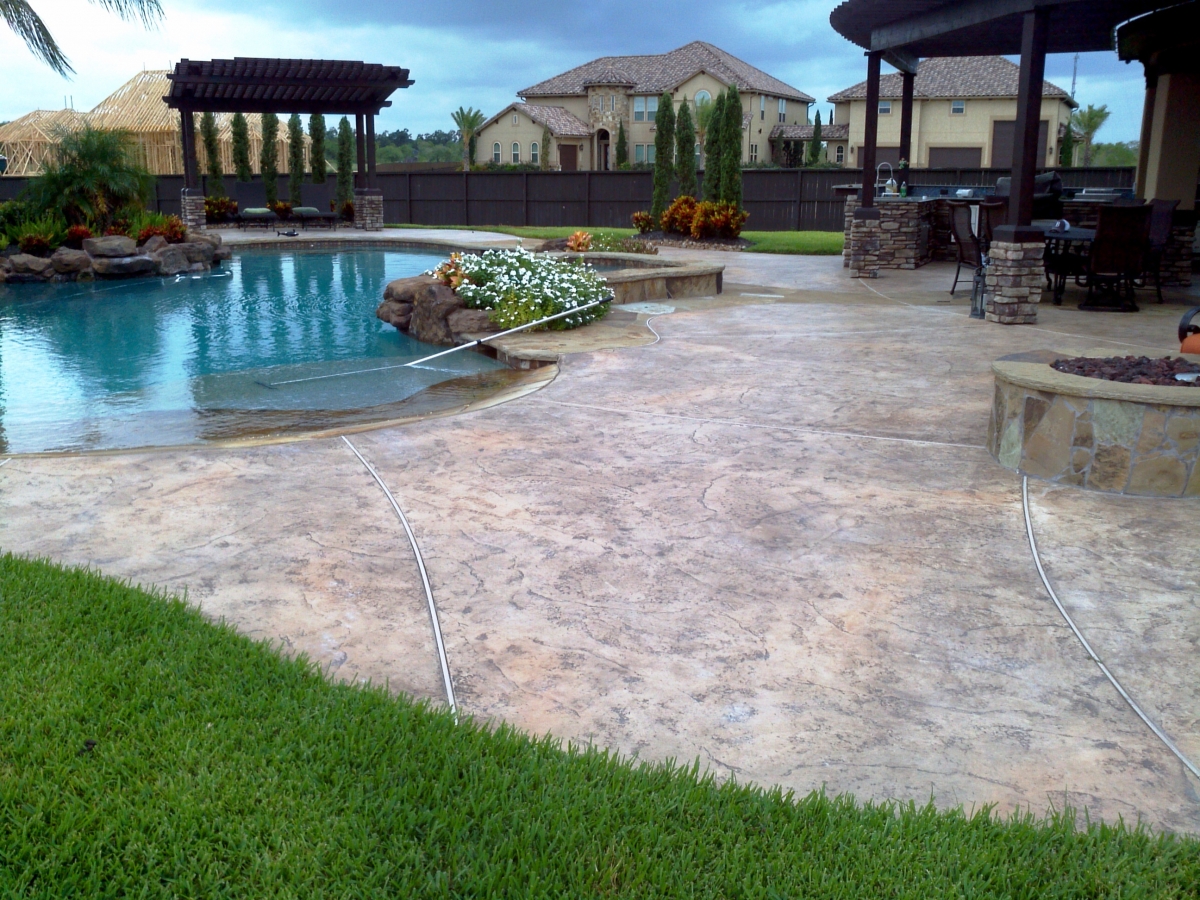 Stamped Concrete Products Houston's Decorative Concrete Product Supplier