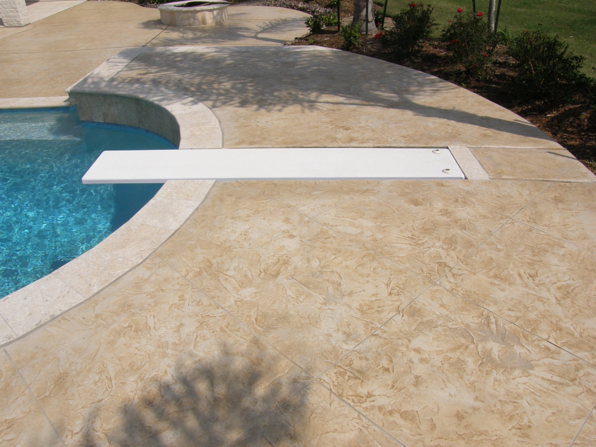 Photos Using Products From SCP Supply Houston Stamped Concrete Products