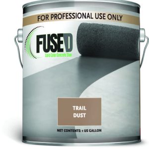 Fused Solid Color Stain by Concrete Coatings