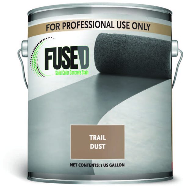 Fused Solid Color Stain by Concrete Coatings