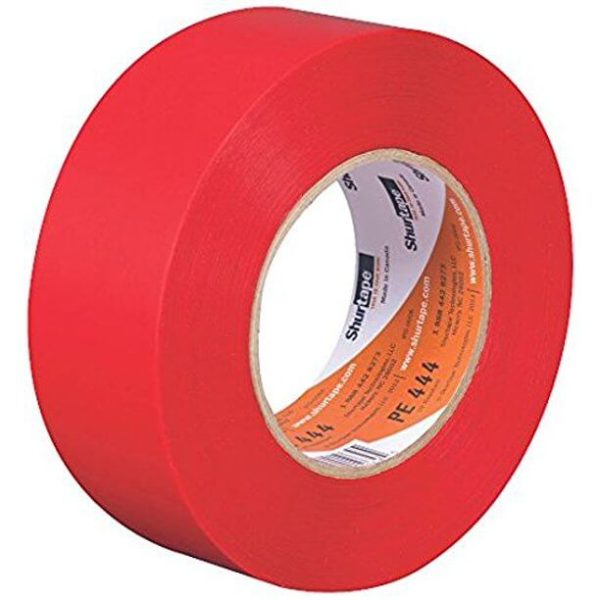 Red Stucco Tape by Shiurtape