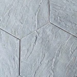 Bluestone Hexagonal Concrete Stamp Mat | SCP