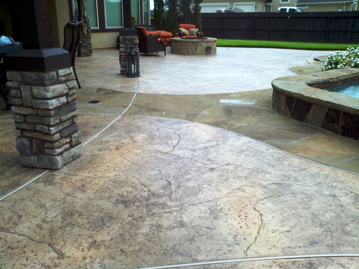 Stamped Concrete Products Houston's Decorative Concrete Product Supplier