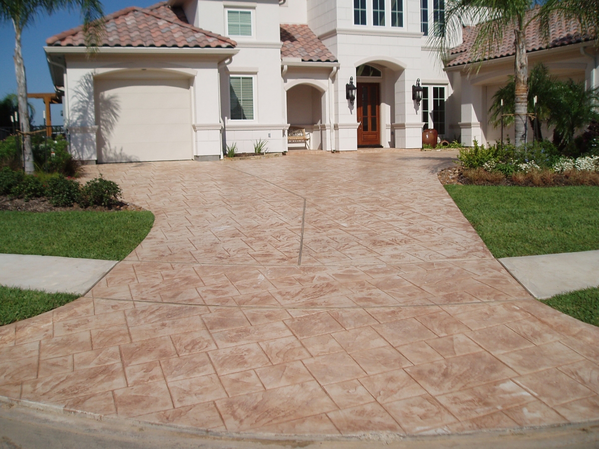 Stamped Concrete Products Houston's Decorative Concrete